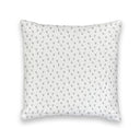 Aledo Toile Black Quilted 20" Pillow