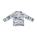 Aledo Toile Navy Quilted Jacket