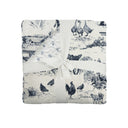 Aledo Toile Navy Baby Blanket