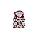 Game Day Maroon Anabelle Patchwork Quilted Ruby Vest