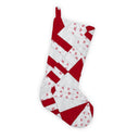 Anabelle Patchwork Red Stocking