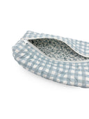 Anthia Gingham Blue Quilted Hot Tools Bag