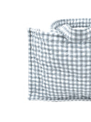 Anthia Gingham Blue Quilted Tote