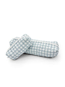 Anthia Gingham Blue Quilted Hot Tools Bag