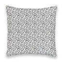Anthia Gingham Black/White 20" Pillow