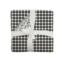 Anthia Gingham Black Baby Blanket