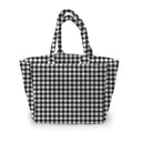 Anthia Gingham Black/White Handbag