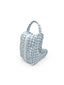 Anthia Gingham Blue Quilted Boot Bag