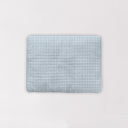 Anthia Gingham Blue Quilted Pet Bed