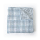 Anthia Gingham Blue Baby Blanket