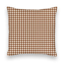 Anthia Gingham Brown Quilt
