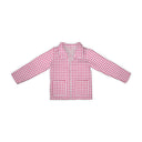 Anthia Gingham Fuchsia Quilted Jacket