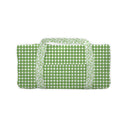 Anthia Gingham Green Weekender Duffle Bag
