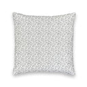 Anthia Gingham Grey Quilted 20" Pillow