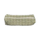 Anthia Gingham Olive/Linen Hot Tools Bag
