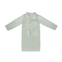Anthia Gingham Sage Quilted Duster