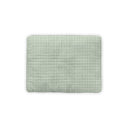 Anthia Gingham Sage Quilted Pet Bed