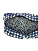 Anthia Gingham Navy Hot Tools Bag