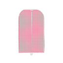 Anthia Gingham Fuchsia Quilted Garment Bag