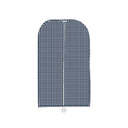 Anthia Gingham Navy Quilted Garment Bag