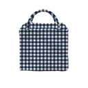 Anthia Gingham Navy Quilted Handbag