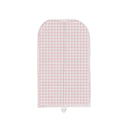 Anthia Gingham Pink Quilted Garment Bag
