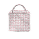 Anthia Gingham Pink Quilted Handbag