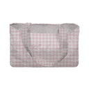 Anthia Gingham Pink Quilted Tote