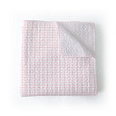 Anthia Gingham Light Pink Quilt