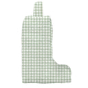 Anthia Gingham Sage Quilted Boot Bag