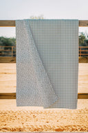 Anthia Gingham Sage Quilt