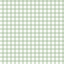 Anthia Gingham Sage Zipper Tote Bag