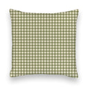 Anthia Gingham Olive/Linen Quilt