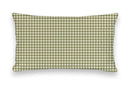 Anthia Gingham Olive/Linen Quilt