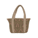 Erin & Ben Co. Arielle Brown Zipper Tote Bag