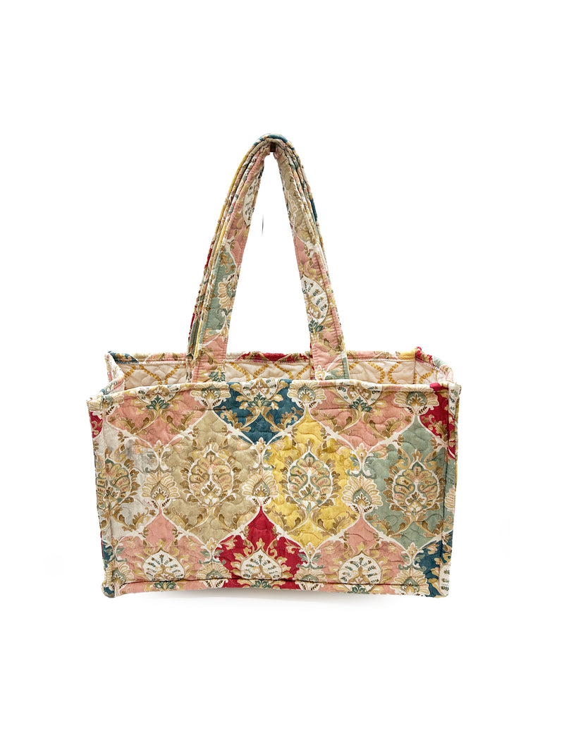 Erin & Ben Co. Athena Multi Quilted Tote Bag