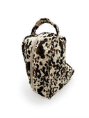 Bella Hide Brown Quilted Boot Bag