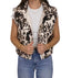 Bella Hide Brown Quilted Cate Vest