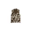 Bella Hide Brown Quilted Ruby Vest