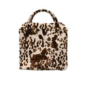 Bella Hide Brown Quilted Handbag