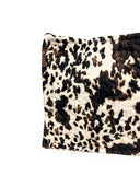 Bella Hide Brown Quilted Tote