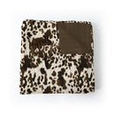 Bella Hide Brown Quilt