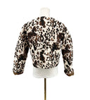 Bella Hide Brown Cropped Jacket