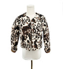 Bella Hide Brown Cropped Jacket