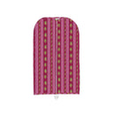 Bella Stripe Berry Quilted Garment Bag