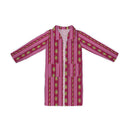 Bella Stripe Berry Quilted Duster