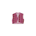 Bella Stripe Berry Quilted Tara Vest