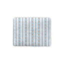 Bella Stripe Blue Quilted Pet Bed