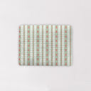 Bella Stripe Sage Quilted Pet Bed