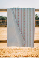 Bella Stripe Sage Quilt